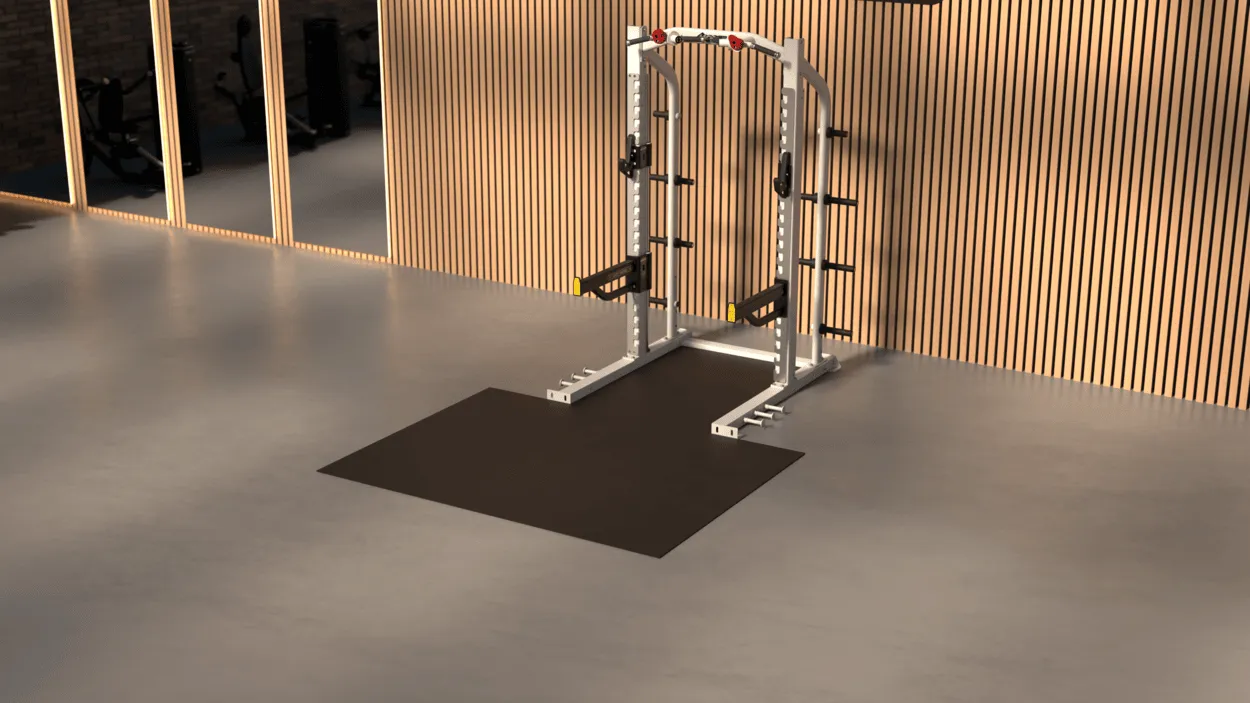 6’ SOUND DAMPENING RUBBER PLATFORM