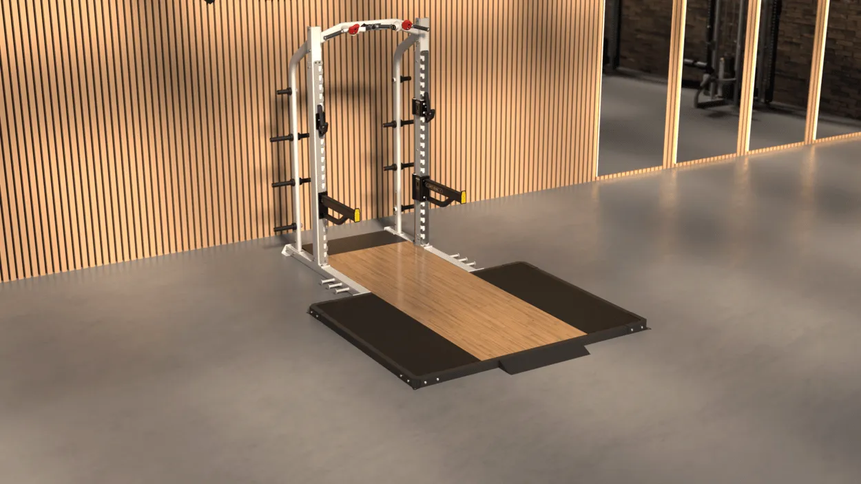 6’ SOUND DAMPENING WOOD PLATFORM