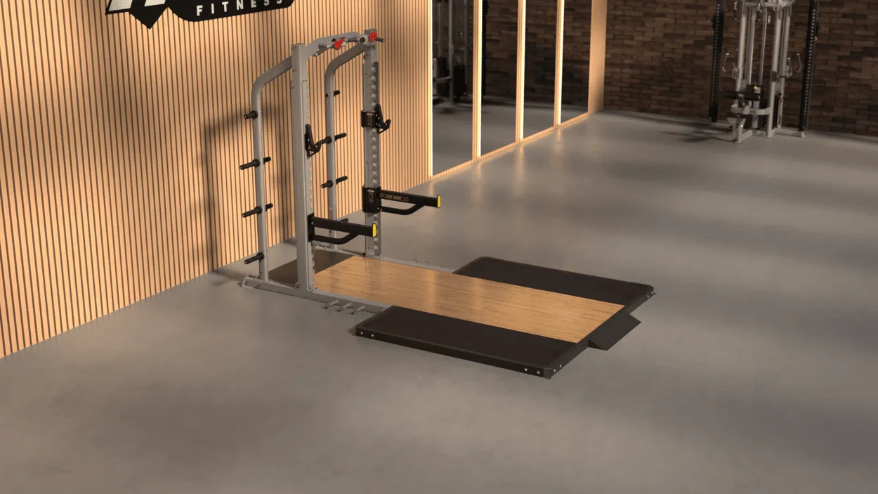 6’ SOUND DAMPENING WOOD PLATFORM