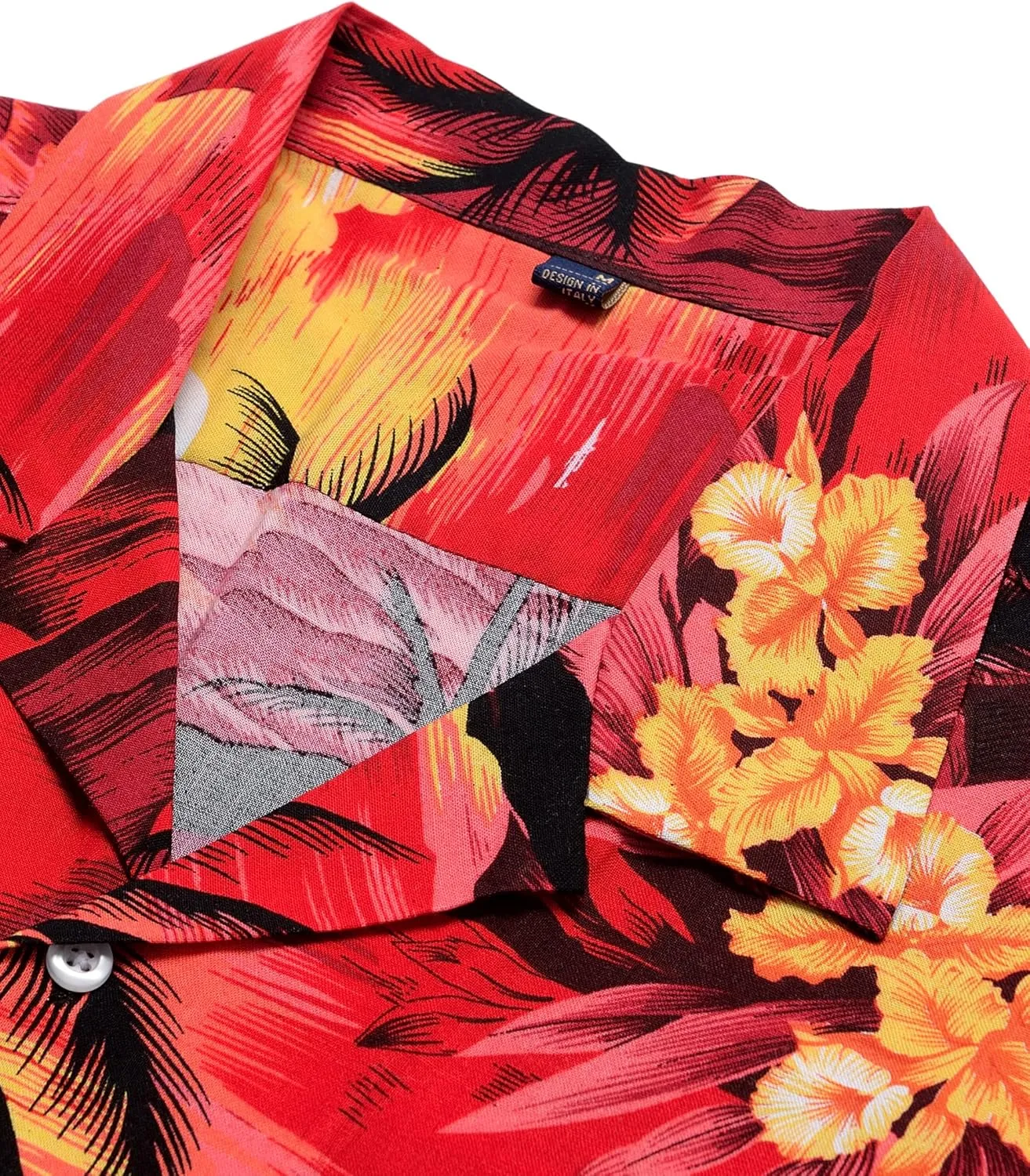 Alimens & Gentle Hawaiian Shirt for Men Summer Beach Casual Short Sleeve Button Down Shirts Printed Tropical Vacation Shirts