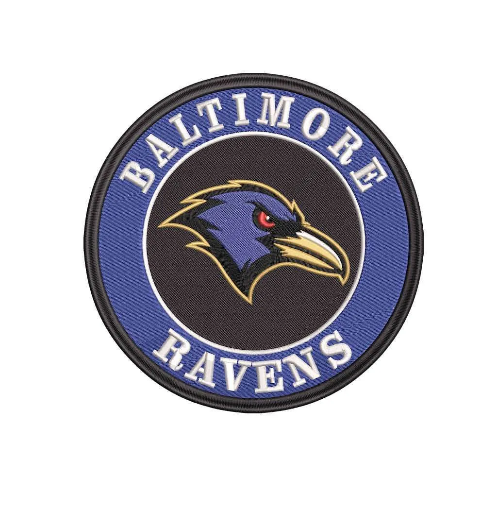 Baltimore Ravens 6 : Embroidery Design