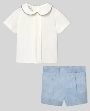 Ceremony White / Blue Set