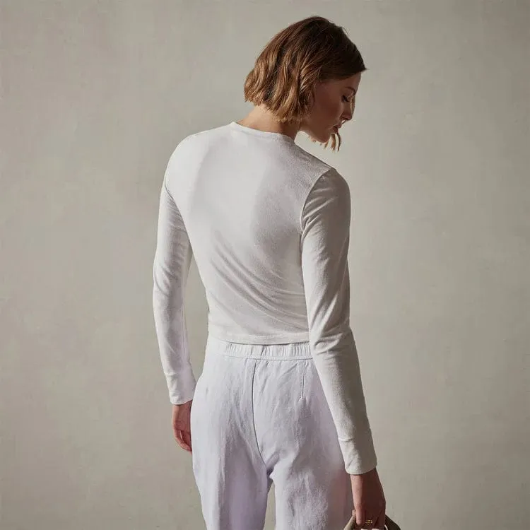 James Perse Long Sleeve Sport Tee