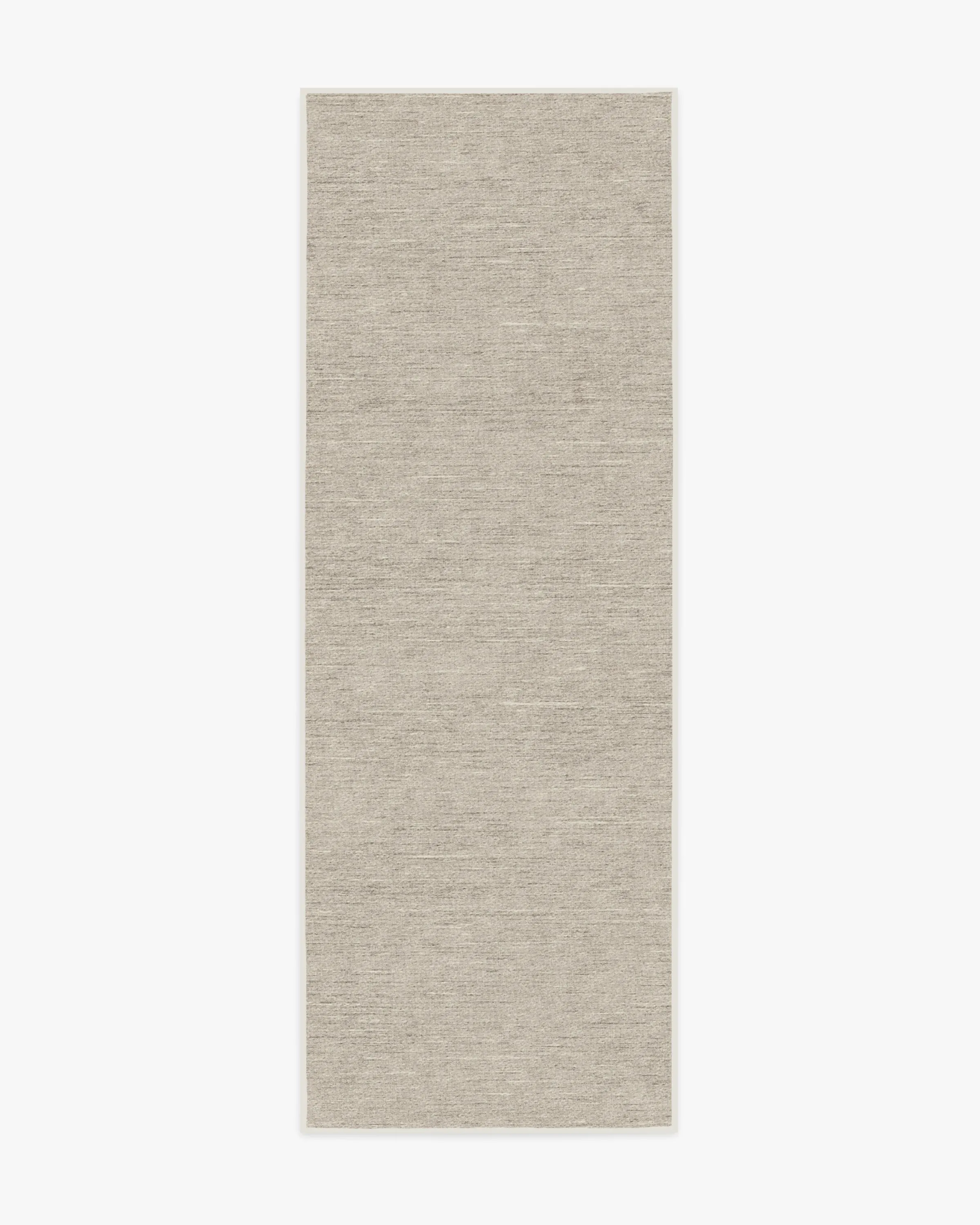 Melange Solid Light Grey Rug