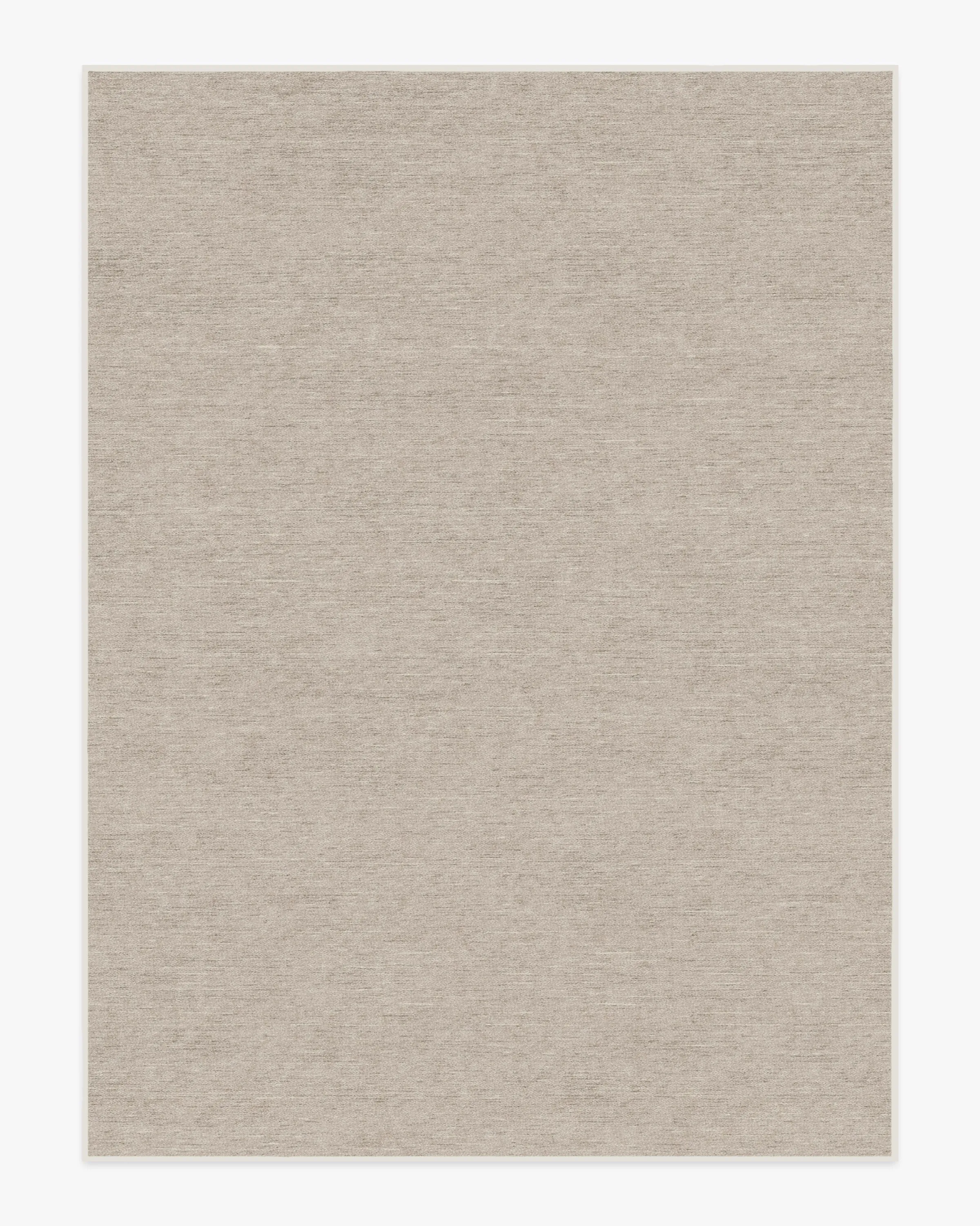 Melange Solid Light Grey Rug