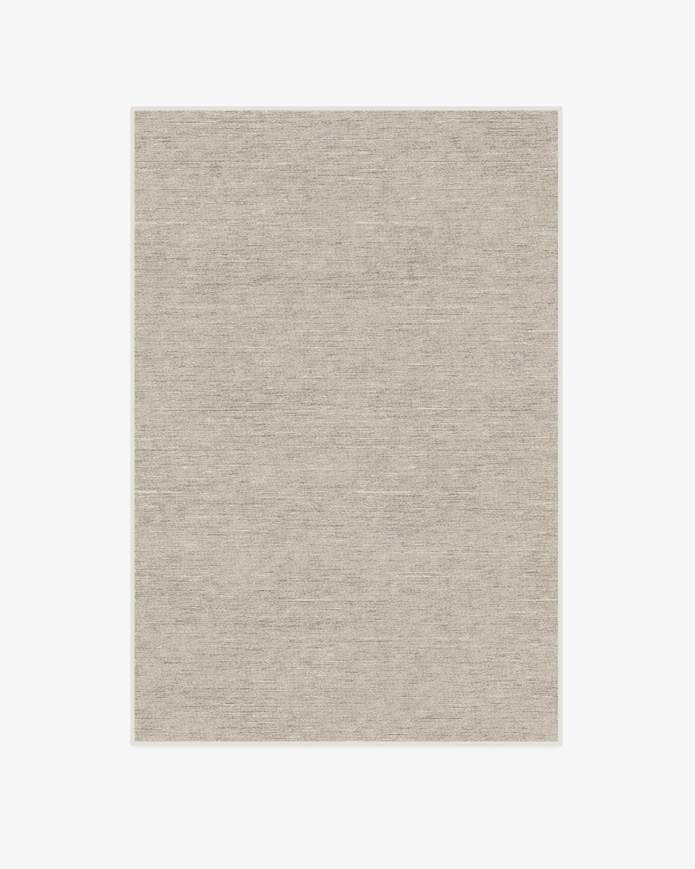 Melange Solid Light Grey Rug