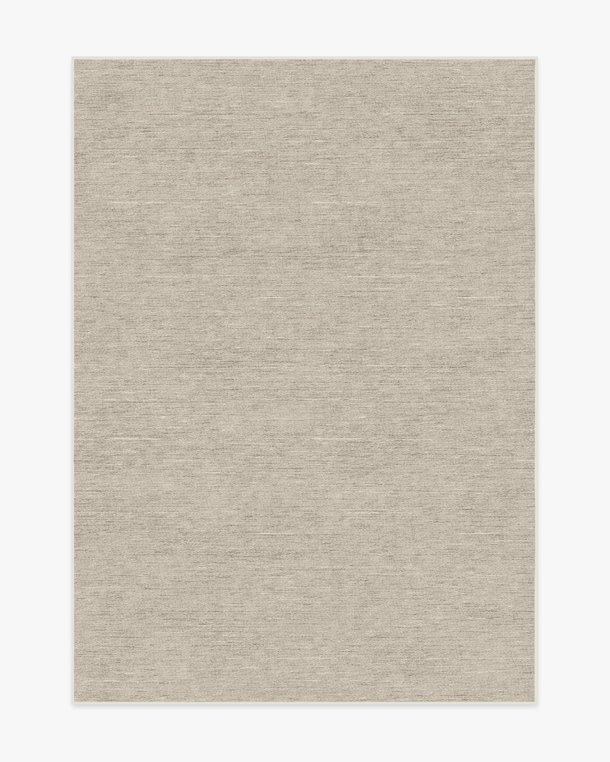 Melange Solid Light Grey Rug