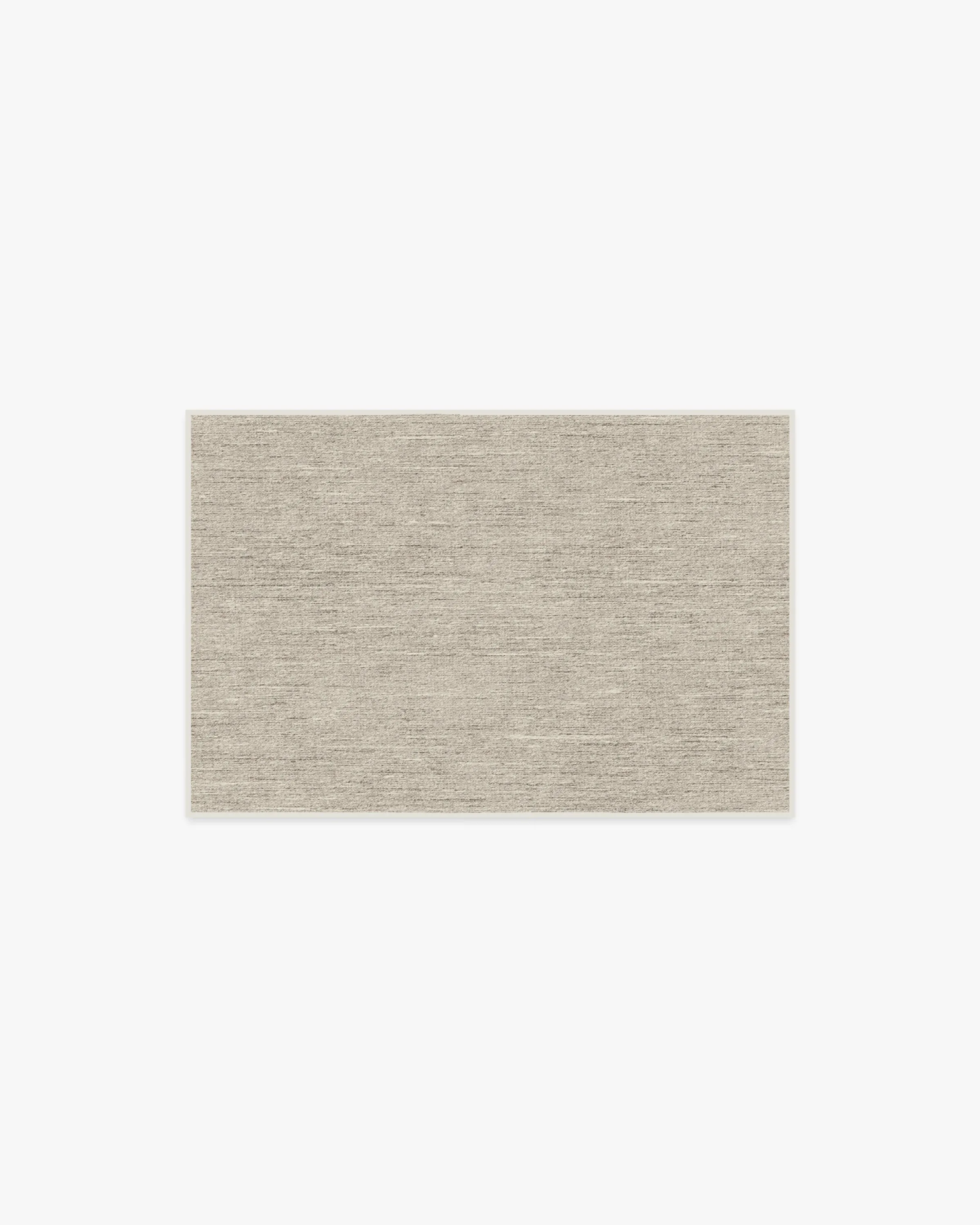 Melange Solid Light Grey Rug