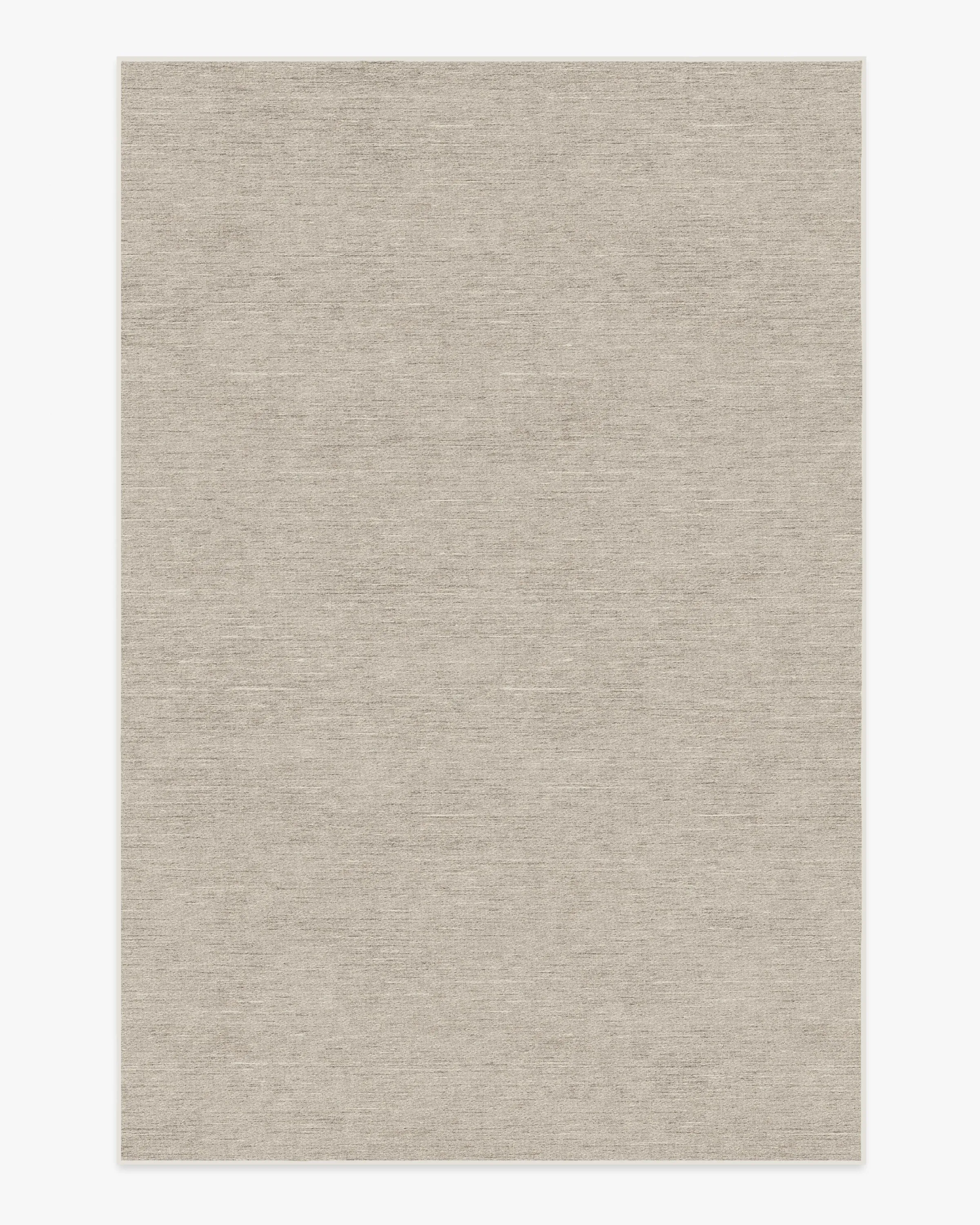 Melange Solid Light Grey Rug