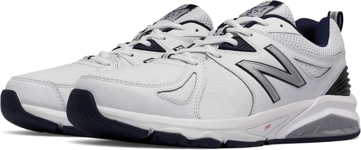 New Balance IMPACT_PROTECTION_GEAR New Balance Men's 857 V2 Cross Trainer, Charcoal/Charcoal, 15 N US
