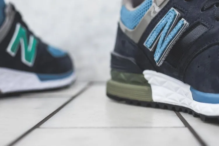 New Balance Ronnie Fieg x Dover Street Market x 574 Sport 'Navy' Sneakers, Blue