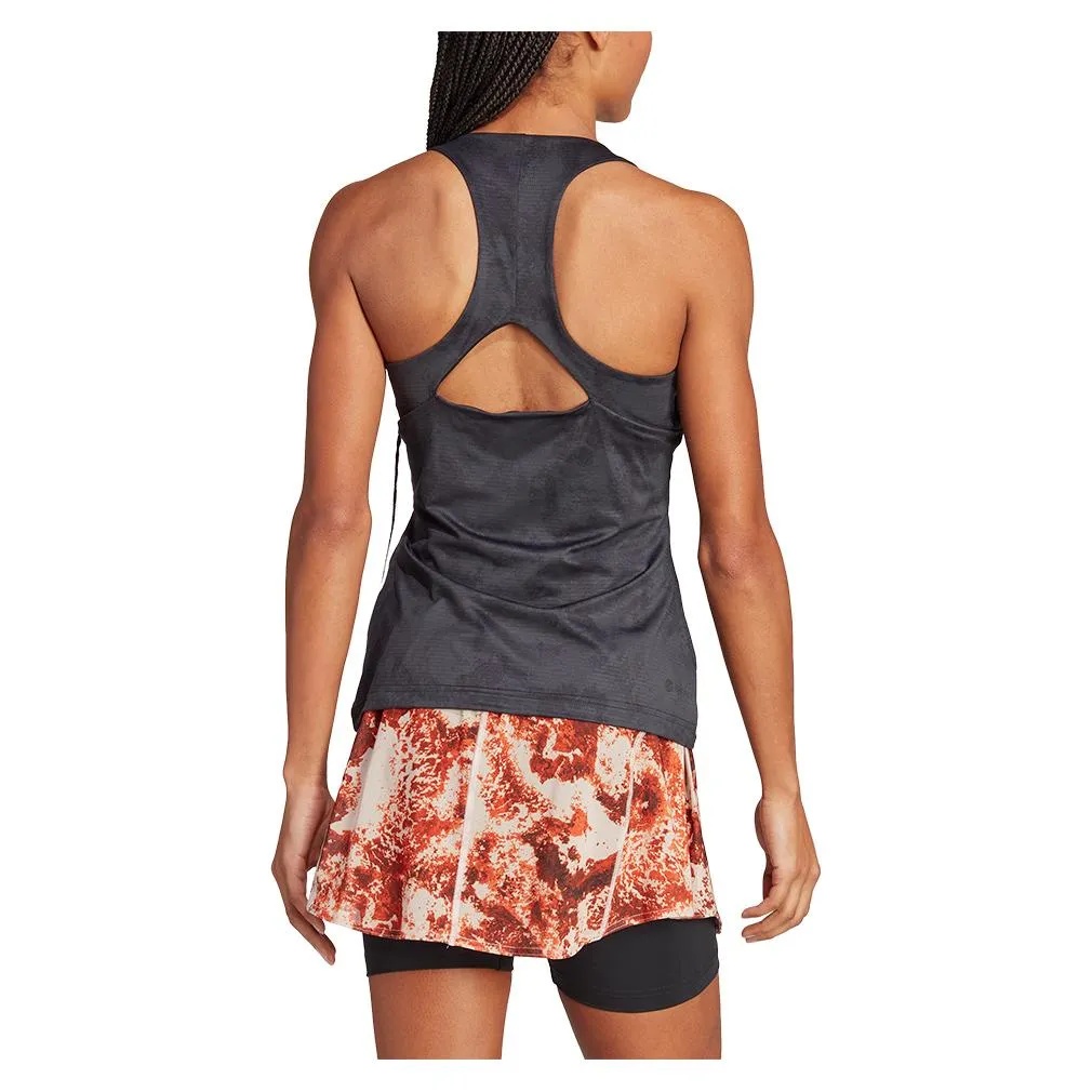 Women's Paris HEAT.RDY Y-Back Tennis Tank Carbon